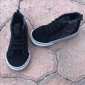 Toddler zip up vans